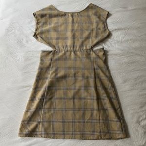 Molly Green Plaid Dress